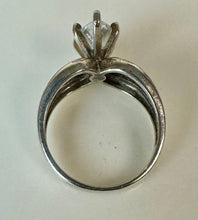 Load image into Gallery viewer, Sterling Marquis CZ Engagement Ring sz 7
