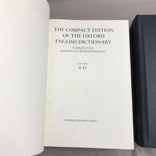 Load image into Gallery viewer, Compact Edition Of The Oxford English Dictionary
