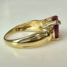 Load image into Gallery viewer, 14K Gold Ruby Ring sz 7 As-Is (3.8g)
