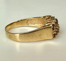 Load image into Gallery viewer, 14K Gold Champagne Diamond Ring sz 7 (3.0g)
