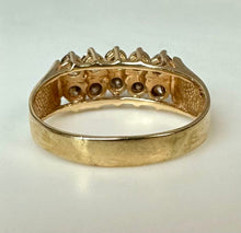 Load image into Gallery viewer, 14K Gold Champagne Diamond Ring sz 7 (3.0g)
