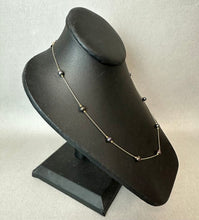 Load image into Gallery viewer, 14K Gold Tahitian Pearl Satelite Chain Necklace 18" (3.5g)
