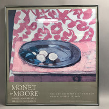 Load image into Gallery viewer, Framed Monet to Moore Poster (25x24)
