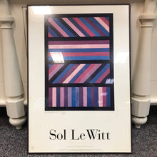 Load image into Gallery viewer, Framed Sol Le Witt Poster (33x23)
