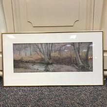 Load image into Gallery viewer, Framed Wolf Creek Meets the Cannon River Minnesto Print (16x30)
