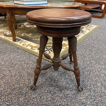 Load image into Gallery viewer, Antique Piano Stool AS IS (18x14x14)
