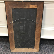 Load image into Gallery viewer, Antique Frame Modernist Textured Folk Art Abstract Floral Still Life Painting (31x19)
