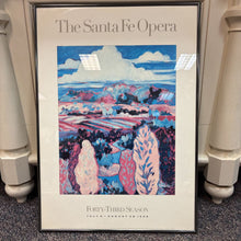 Load image into Gallery viewer, Framed The Santa Fe Opera Poster (31x22)
