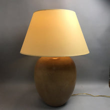 Load image into Gallery viewer, Earth Tone Colored Ceramic Table Lamp (27")
