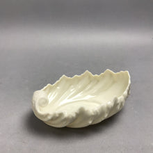 Load image into Gallery viewer, Lenox Vintage Acanthus Leaf Shell Ivory Porcelain Bowl Candy Dish USA (6")
