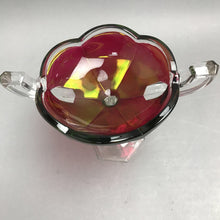 Load image into Gallery viewer, Westmoreland Ruby Red Glass Pedestal Dish (6.5x8x5.5)
