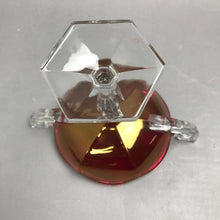 Load image into Gallery viewer, Westmoreland Ruby Red Glass Pedestal Dish (6.5x8x5.5)
