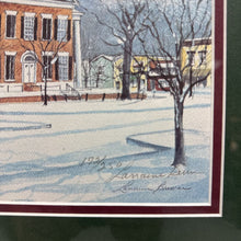 Load image into Gallery viewer, Lamaine Brewer Signed Print of Street Scene (18x27)

