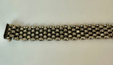 Load image into Gallery viewer, Sterling Milor Basketweave Link Bracelet (8")
