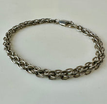Load image into Gallery viewer, Sterling Byzantine Link Bracelet (7.5")

