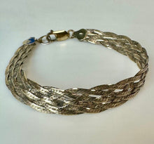 Load image into Gallery viewer, Sterling Milor Braided Chain Bracelet (7.5")
