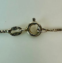 Load image into Gallery viewer, Sterling Blue Agate Right Facing Cameo Pendant on 18" Chain Necklace
