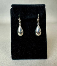 Load image into Gallery viewer, Sterling Teardrop Dangle Earrings (1.5")
