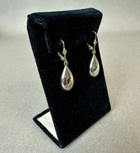 Load image into Gallery viewer, Sterling Teardrop Dangle Earrings (1.5")
