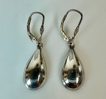 Load image into Gallery viewer, Sterling Teardrop Dangle Earrings (1.5")

