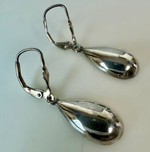 Load image into Gallery viewer, Sterling Teardrop Dangle Earrings (1.5")
