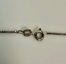 Load image into Gallery viewer, Sterling Blue Topaz Pendant on 18" Chain Necklace
