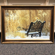 Load image into Gallery viewer, Framed "Winter Dream" Oil Painting by Shelly (31x41)
