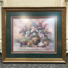 Load image into Gallery viewer, Gold Framed Lilac Breezes Signed Print (26x30)
