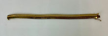 Load image into Gallery viewer, Milor Gold Plated Sterling Omega Bracelet (7.5")
