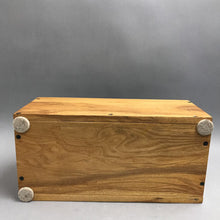 Load image into Gallery viewer, Natural Wooden Rectangular Storage Bin (6x14x7)

