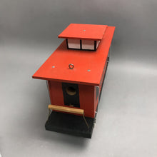 Load image into Gallery viewer, Wooden Rock Island Train Caboose Birdhouse (~10x16x6)
