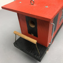 Load image into Gallery viewer, Wooden Rock Island Train Caboose Birdhouse (~10x16x6)

