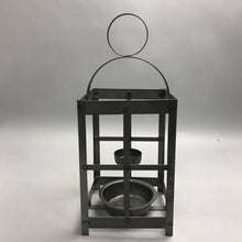 Load image into Gallery viewer, Rustic Metal Candle Lantern (15")
