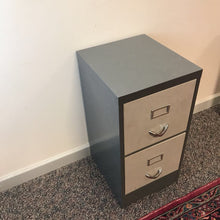 Load image into Gallery viewer, Metal File Cabinet 2 Drawer (30x16x18)
