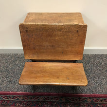 Load image into Gallery viewer, Antique School Desk (26x20x14)
