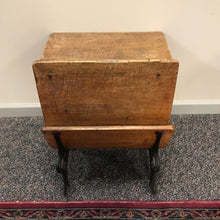 Load image into Gallery viewer, Antique School Desk (26x20x14)
