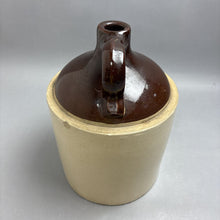 Load image into Gallery viewer, Antique Stoneware Jug With Brown Handle &amp; Glazed Top (13")
