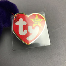 Load image into Gallery viewer, Vintage Ty Beanie Baby Princess Diana Bear 1997 Purple w Tags
