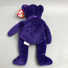 Load image into Gallery viewer, Vintage Ty Beanie Baby Princess Diana Bear 1997 Purple w Tags
