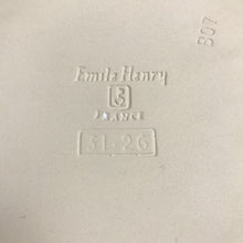 Load image into Gallery viewer, Emile Henry White Ruffled Pie Dish Plate (10.25")
