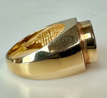 Load image into Gallery viewer, Ross Simons Gold Vermeil Sterling Pink Gem Ring sz 7
