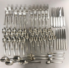 Load image into Gallery viewer, Cambridge Dana Frost 88-pc Stainless Steel Flatware Set
