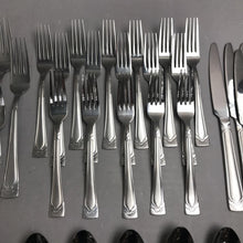 Load image into Gallery viewer, Cambridge Dana Frost 88-pc Stainless Steel Flatware Set
