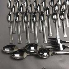 Load image into Gallery viewer, Cambridge Dana Frost 88-pc Stainless Steel Flatware Set
