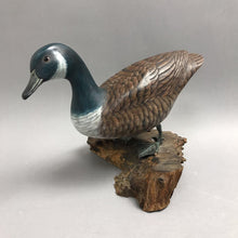 Load image into Gallery viewer, Hai Feng Carved Wooden Decoy - Canadian Goose (7x9x7.5)

