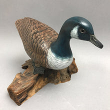 Load image into Gallery viewer, Hai Feng Carved Wooden Decoy - Canadian Goose (7x9x7.5)
