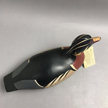 Load image into Gallery viewer, Bill Black Jr. Carved Wood Mallard Duck Drake Decoy (~7.5x13x5)
