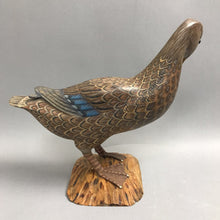 Load image into Gallery viewer, Wooden Deal Duck Decoy (As-Is) (~9.5x11x5.75)

