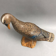 Load image into Gallery viewer, Wooden Deal Duck Decoy (As-Is) (~9.5x11x5.75)
