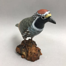 Load image into Gallery viewer, Wooden Quail Bird Decoy (~6x7x3)
